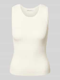 Tom Tailor Denim Slim fit tanktop van viscosemix