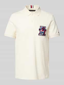 Tommy Hilfiger Regular fit poloshirt met labelbadge