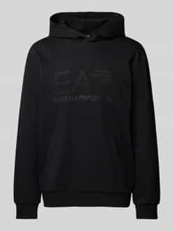 EA7 Emporio Armani Hoodie met labelprint