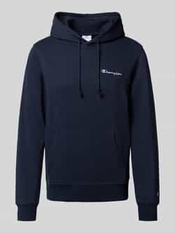 Champion Hoodie met labelstitching
