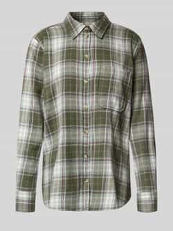 Christian Berg Woman Relaxed fit overhemdblouse met borstzak