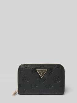 Guess Portemonnee met logo-applicatie model 'CRESIDIA'