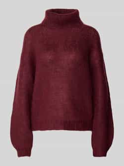 YAS Oversized gebreide pullover met ribboorden model 'LAMBI'