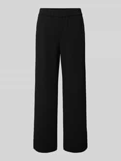 Zero Straight fit stoffen broek met elastische band