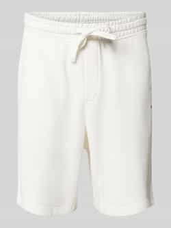 HUGO Sweatshorts met labelprint model 'Nomario'