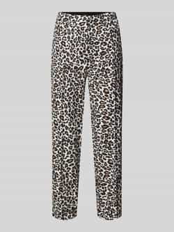 Betty Barclay Slim fit pantalon met persplooien