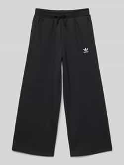 Adidas Originals Wide fit sweatpants met logostitching
