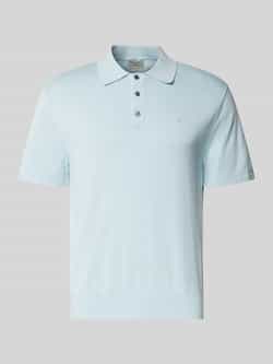 CK Calvin Klein Regular fit poloshirt met logostitching model 'SUPIMA'