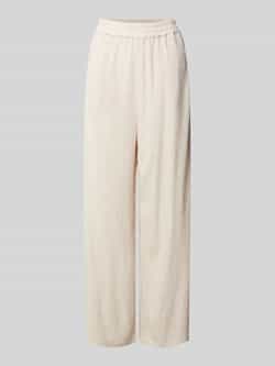 Jake*s Casual Wide fit stoffen broek met elastische band