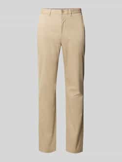 Tommy Hilfiger Relaxed fit broek van katoenmix