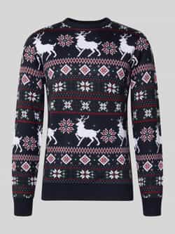 lindbergh Gebreide pullover in all-over look