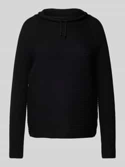 Monari Gebreide pullover met tunnelkoord
