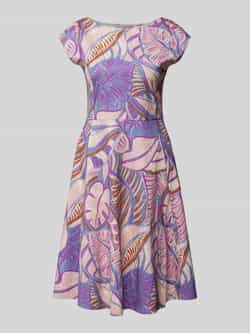 Christian Berg Woman Selection Knielange jurk in laagjeslook