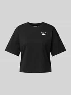 Lacoste Sport T-shirt met label- en logoprint