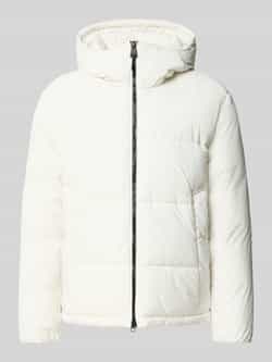 Strellson Regular fit gewatteerd jack met capuchon model 'SMOOTH'