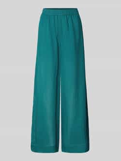 Christian Berg Woman Wide fit stoffen broek met elastische band