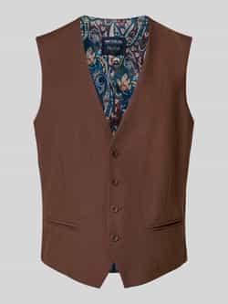 MCNEAL Gilet met V-hals en paspelzakken