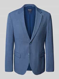 MCNEAL Slim fit colbert met paspelzak op de borst