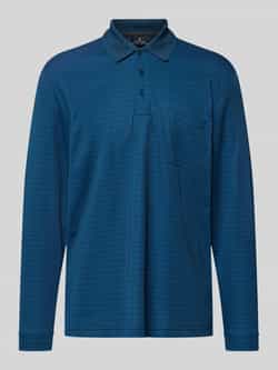 RAGMAN Regular fit poloshirt met borstzak model 'Fineliner'