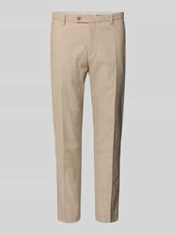 CG Club of Gents Slim fit pantalon in gemêleerde look model 'Paco'