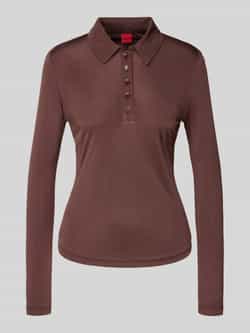 HUGO Slim fit shirt met lange mouwen van pure viscose model 'DAROSEVIL'