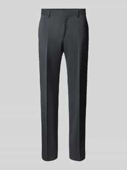 Boss Regular fit pantalon met persplooien model 'Lenon'