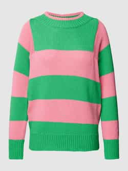 MAX&Co. Gebreide pullover in two-tone-stijl