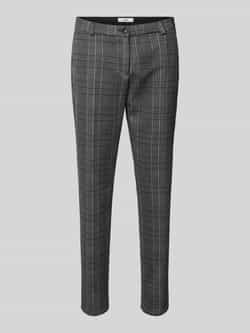 BRAX Stoffen broek met riemlussen model 'MARON'