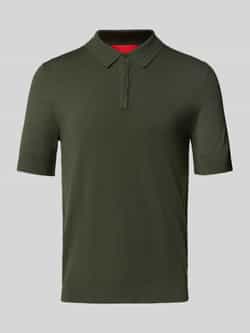 HUGO Regular fit poloshirt van viscosemix model 'SAN PETER-CV'