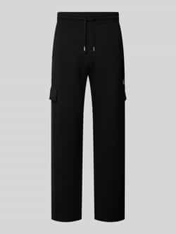 HUGO Regular fit sweatpants van katoenmix model 'DANOVOPAN'