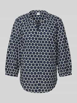 BRAX Regular fit blouse met V-hals model 'STYLE.Velia'
