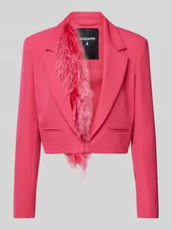 PATRIZIA PEPE Korte blazer met haakjessluiting