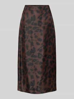 Tom Tailor Uitlopende midirok van viscosemix