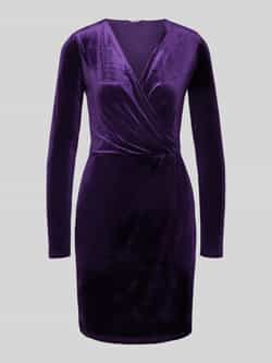 MbyM Knielange jurk met V-hals model 'MADENA