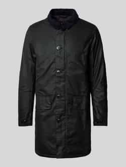 Barbour Regular fit gewaxt jack van puur katoen model 'MAC'