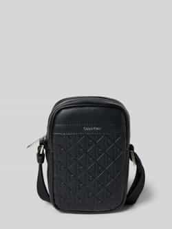CK Calvin Klein Schoudertas met doorgestikte naden en labeldetail