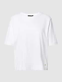 Windsor Klassiek Katoenen T-Shirt White Dames