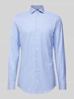 Boss Slim fit zakelijk overhemd met kentkraag model 'Hank'