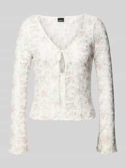 Gina Tricot Shirt met lange mouwen en druppelvormige hals