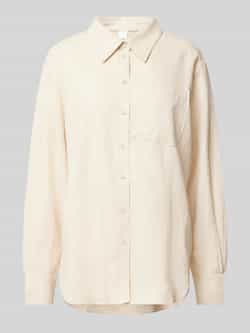 Y.A.S. Dames Blouses Yasflaxy Ls Linen Shirt Noos Wit