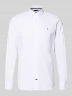 Tommy Hilfiger Regular fit zakelijk overhemd van puur katoen