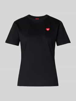 HUGO Regular fit T-shirt van puur katoen model 'DAMACIA'