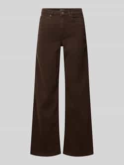 Only Wide leg jeans van katoenmix model 'MADISON'