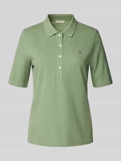 Gant Slim fit poloshirt met labelstitching