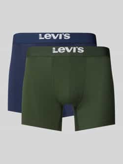 Levi's Boxershort met elastische logo in band in een set van 2 stuks