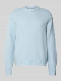 Jack & jones Gebreide pullover met ribboorden model 'LIVERPOOL'