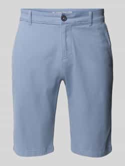 Tom Tailor Slim fit korte chino van katoenmix