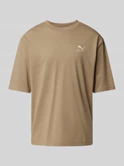 PUMA PERFORMANCE T-shirt met labelstitching