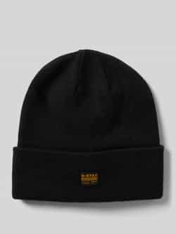 G-Star Raw Beanie met labelpatch model 'Effo'