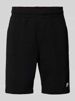 Pegador Regular fit sweatshorts met labelstitching model 'LIBCO'